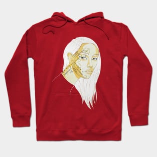 Asian Comic Girl Hoodie